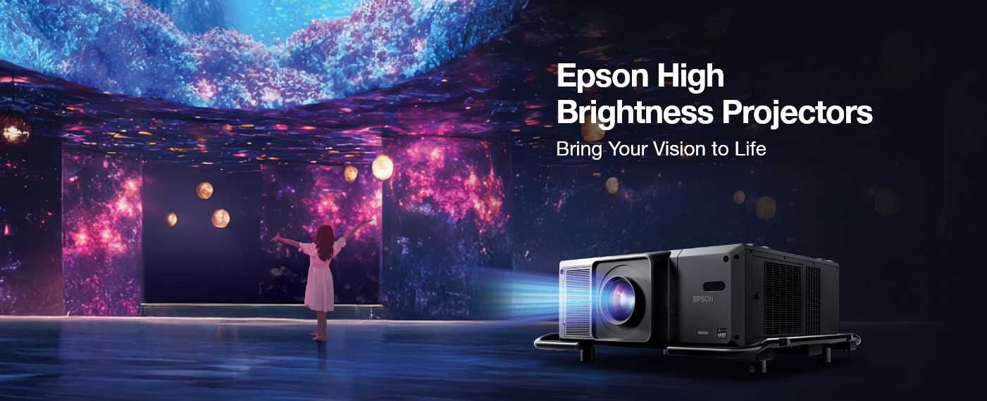 Epson High Brightness Projectors banner